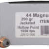 UNDERWOOD 44 REM MAG 200GR JHP - 20RD 10BX/CS