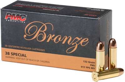 PMC 38 SPECIAL 132GR FMJ-RN - 50RD 20BX/CS