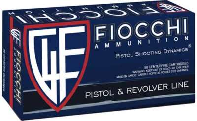 FIOCCHI 40 SW 180GR JHP - 50RD 20BX/CS