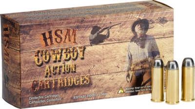 HSM COWBOY 44 REM MAG 200GR - RNFP 50RD 10BX/CS