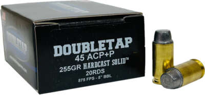 Doubletap 45 ACP+P 255gr Swc - 20rd 50Bx/Cs