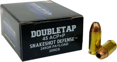 Doubletap 45 ACP+P Snake Shot - 20rd 50Bx/Cs