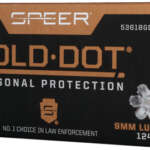 Speer Gold Dot 9mm Luger - 124gr Gdhp 50rd 10Bx/Cs