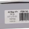 UNDERWOOD 44 REM MAG +P+ 340GR - LEAD-FN 20RD 10BX/CS