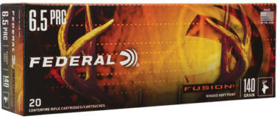 Federal Fusion 6.5 PRC 140 GRAINSgr 20rd
