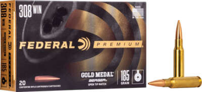 Federal .308 Win 185 GR 20rd