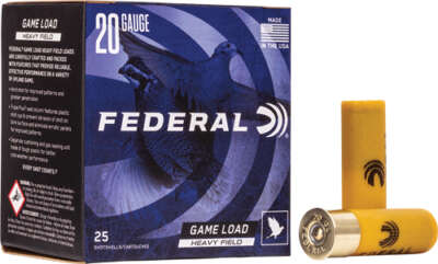 Federal Game-Load 20 Gauge 2.75" #6 1 oz
