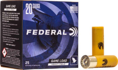 Federal Game-Load 20 Gauge 2.75" #7.5 1 oz