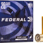Federal Game-Load 20 Gauge 2.75" #4 1 oz