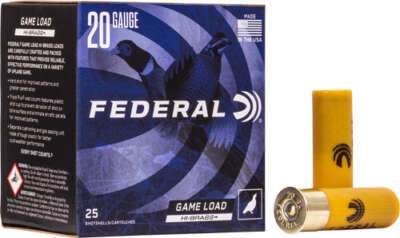Federal Game-Load 20 Gauge 2.75" #4 1 oz