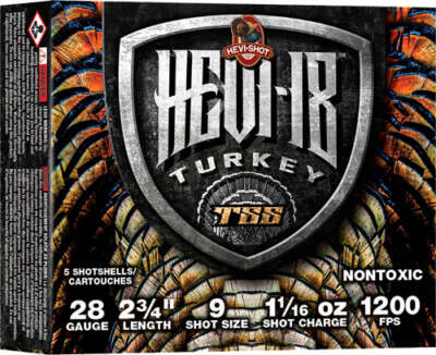 Hevi-Shot Heavy 18 Tss 28Ga - 3" 1-1/16oz #9 5rd 10Bx/Cs