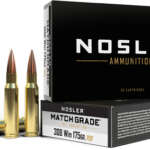 NOSLER MATCH GRADE 308 WIN - 175GR HPBT 20RD 10BX/CS