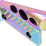 Guntec AR-15 Micro Angle Grip - Rainbow Pvd Coated