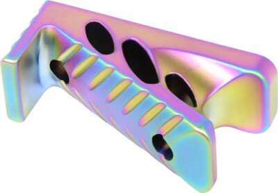 Guntec AR-15 Micro Angle Grip - Rainbow Pvd Coated