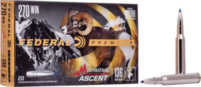 Federal .270 Winchester 136 GR 20rd