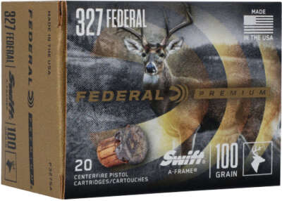 Federal Premium .327 Federal Magnum 100 GR 20rd