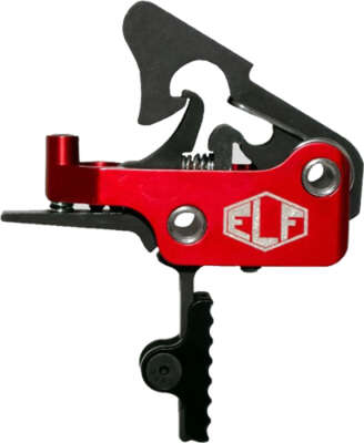 Elftmann Trigger Apex AR-15 - Straight Adj 2.75-7Lbs Black