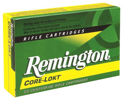 REMINGTON 25-06 REM 100GR PSP - CORE-LOKT 20RD 10BX/CS