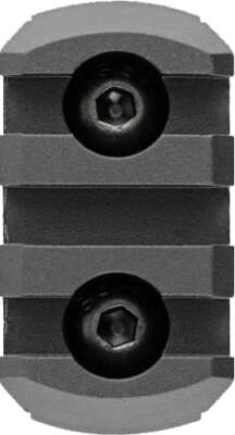 ARMASPEC PICATINNY RAIL COVERS - M-LOC 3 SLOT BLACK