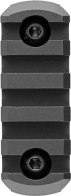 ARMASPEC PICATINNY RAIL COVERS - M-LOC 5 SLOT BLACK