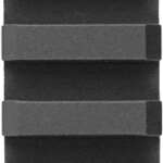 ARMASPEC PICATINNY RAIL COVERS - M-LOC 5 SLOT BLACK