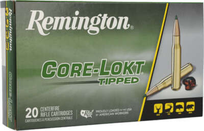 REMINGTON 300 WIN MAG 180GR - TIPPED CORE-LOKT 20RD 10BX/CS