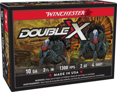 Winchester Double-X 10 Gauge 3.5" 2oz #4 Shotshells 10rd