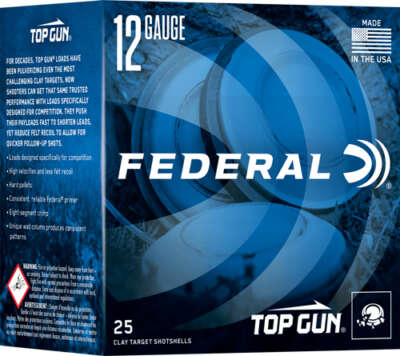 Federal Top Gun 12 Gauge #8 1 oz 250rd