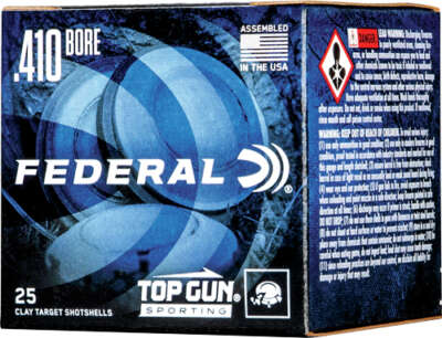 Federal Top Gun .410 Bore 2.5" #8 1/2 oz 250rd