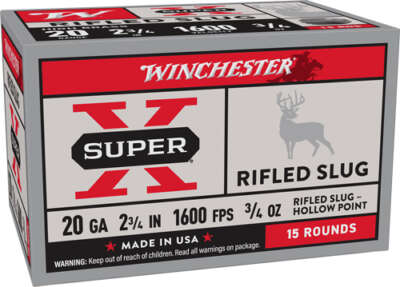 Winchester Rifled Lead 20 Gauge