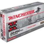 WINCHESTER SUPER-X 22-250 REM - 64GR POWER POINT 20RD 10BX/CS