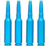 A-Zoom Metal Snap Cap Blue - 6.5 Creedmoor 10-Pack