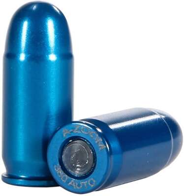 A-Zoom Metal Snap Cap Blue - .380 ACP 10-Pack