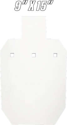 Bash Target Ar500 Silhouette - Half Size 9"X15"-3/8" Thick