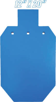 Bash Target Ar500 Silhouette - Two-Third Size 12"X20"-1/2"