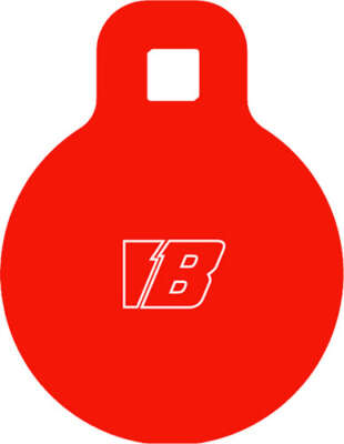 Bash Target Ar500 Gong Target - Round 3"-5/16" Thick