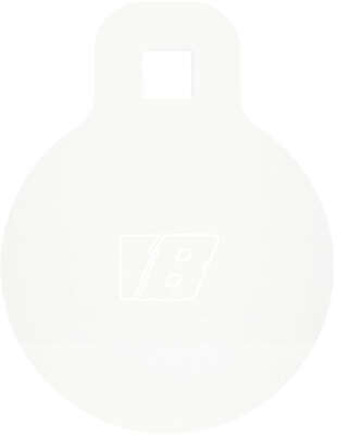 Bash Target Ar500 Gong Target - Round 4"-3/8" Thick