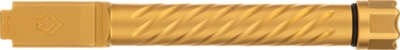 BALLISTIC ADVANTAGE FOR GLOCK - 17 G5 1/2X28" THRD. GOLD BBL