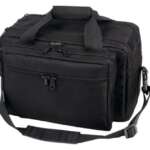 Bulldog Extra Large Range Bag - Black W/ Pistol Rug