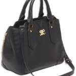 Bulldog Concealed Carry Purse - Satchel Black W/Black Trim