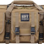 Bulldog 36" Single Tactical Cs - 3 Large Accessory Pockets Tan