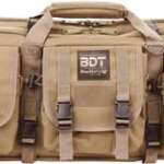 Bulldog 42" Double Tactical Cs - 3 Large Access Pockets Tan