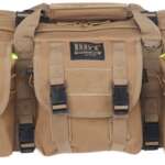 Bulldog 37" Single Tactical Cs - 3 Large Accessory Pockets Tan