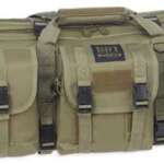 Bulldog 37" 2 Gun Tactical Cse - 3 Large Accessory Pockets Grn