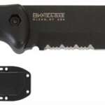 Ka-Bar Becker Tac Tool - 7" Serrated W/Plastic Sheath