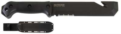 Ka-Bar Becker Tac Tool - 7" Serrated W/Plastic Sheath