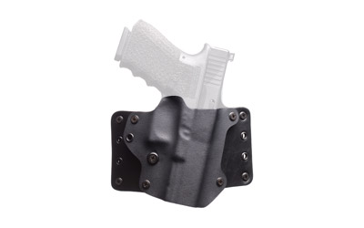 BLK Pnt Lthr Wing For Glk 17 Rh BLK