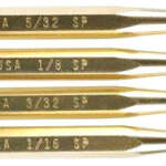 GRACE USA PUNCH SET - STARTER PUNCH SET OF 4 BRASS