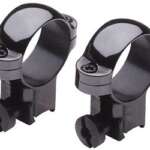 Burris Rimfire/Airgun Rings 1in High Black Gloss Steel