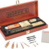 Hoppe's Deluxe Gun Cleaning Kit with Wood Storage Case